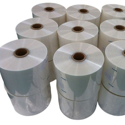 calidad  Transparent POF Shrink Wrap Film Roll Polyolefin POF Heat Shrink Film Customized fábrica
