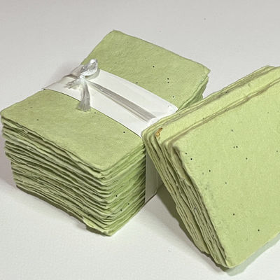 Papel de semillas colourable para plantación hecha a mano para empresas