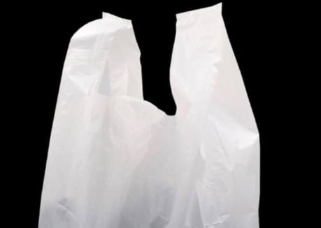 Bolsas de transporte de chalecos de plástico de HDPE LDPE Bolsas de compra de camisetas de plástico blanco