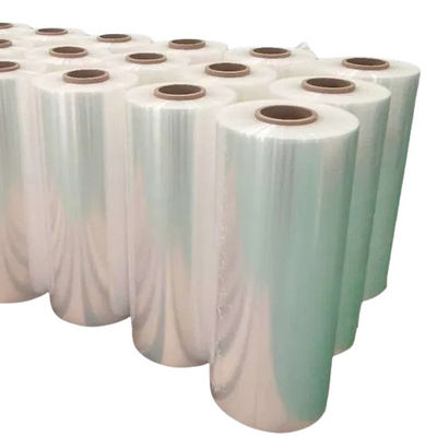 Película de embalaje de paletas de gran tamaño transparente de PE de rollo de película de contracción de 50 μM