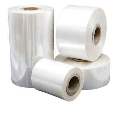 2Rollo de película de envoltura de PE transparente de 0,5 mil para máquinas de embalaje automatizadas