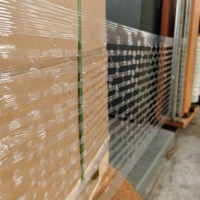 Películas de estiramiento de paletas ventiladas transparentes para envases de paletas versátiles y duraderos
