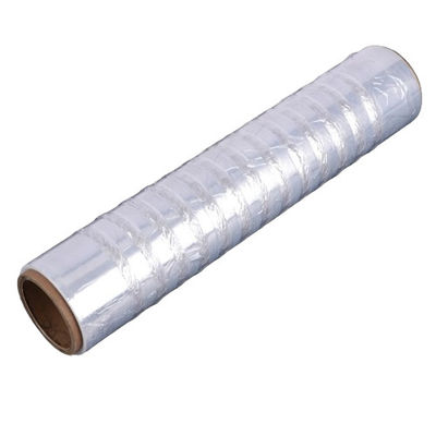 Rollo de hojas de plástico LDPE transparente con ventilación para envoltura manual 500 mm x 470 m