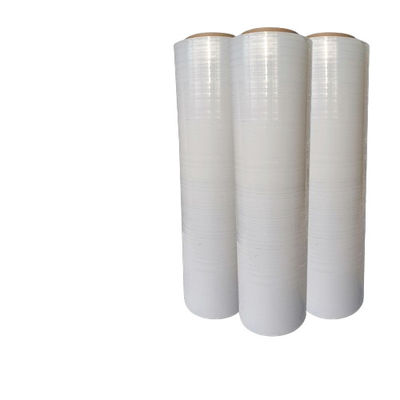 50 mm LDPE suave de película de estiramiento Rollo transparente LDPE hoja para envoltura de la máquina