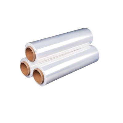 20 micrones de película de estiramiento de LDPE, rollo de envoltura retráctil transparente / de color