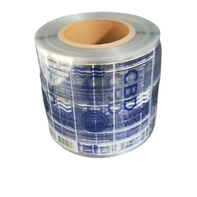 25 μm Película transparente transparente BOPP Resistente a los arañazos para etiquetas