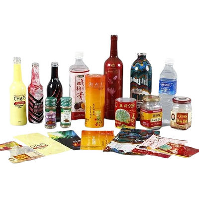 Etiquetas de manga de PVC PETG OPS PLA para el embalaje de botellas a prueba de humedad