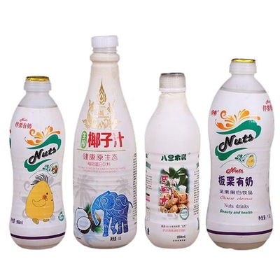 Etiquetas con manga de PETG reciclable y encogida rollo de película personalizado para botella