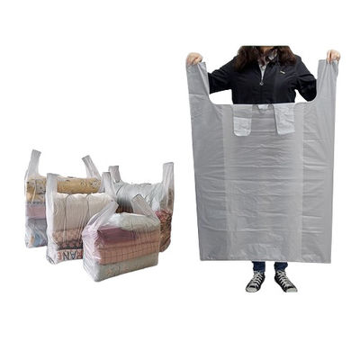 Bolsas de plástico de chaleco de carga de 30 μm LDPE para restaurantes