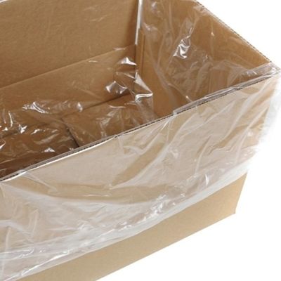 Bolsa de cartón de plástico PE de fondo cuadrado de revestimiento de bolsas de plástico interior transparente