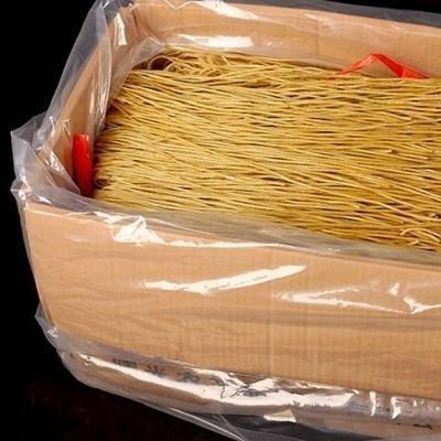 Bolsa de cartón de plástico PE de fondo cuadrado de revestimiento de bolsas de plástico interior transparente