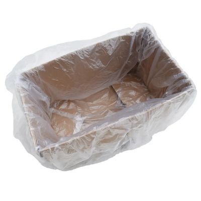 En el caso de los productos alimenticios, los envases de las cajas de bolsas de polietileno