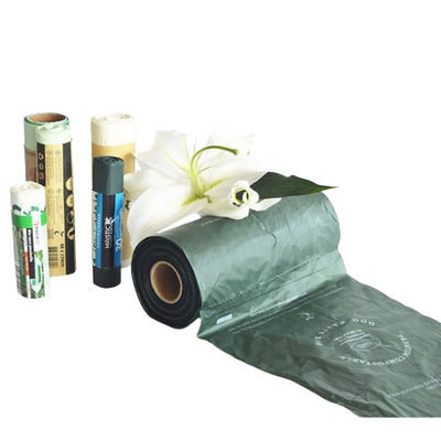 Bolsas de caca para perros biodegradables y ecológicas en rollo de PLA PBAT