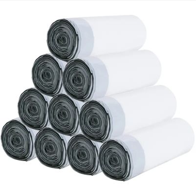 Bolsa de basura con cuerda de tirón de LDPE 0,04 mm de espesor
