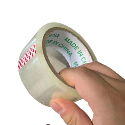 Adesivo de cinta BOPP de cristal transparente para envases