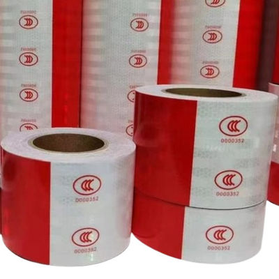 Cinta de advertencia impresa en rojo y blanco Marcado y cinta de advertencia BOPP