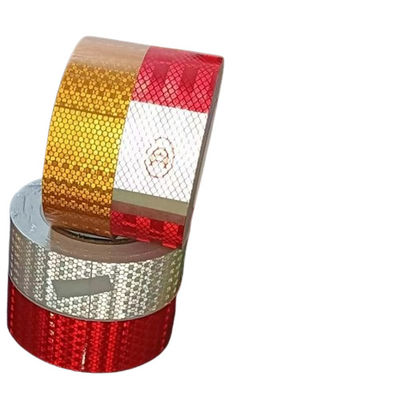 Cintas adhesivas de alta visibilidad para la marcación de tráfico Cintas reflectoras de seguridad vial BOPP