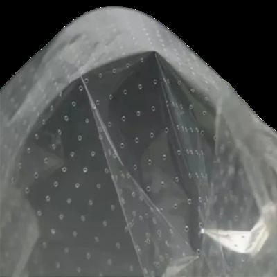 Película de envoltura retráctil POF para bandeja de huevos, película microperforada de envoltura termorretráctil de poliolefina, película retráctil POF