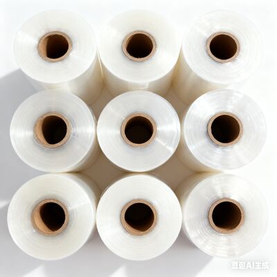 Película de BOPP transparente de 60 micras, película transparente perfecta para envasado de alimentos, laminación de etiquetas y usos de protección de superficies